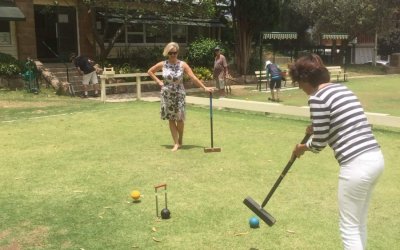 Team-building: Sabrage, Champagne & Croquet