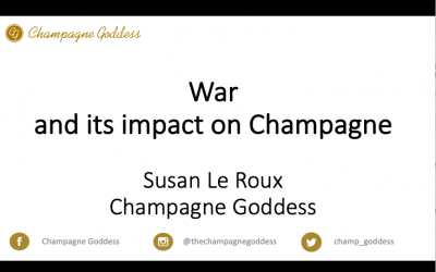 New Keynote Presentation: How War created Champagne as we know it.